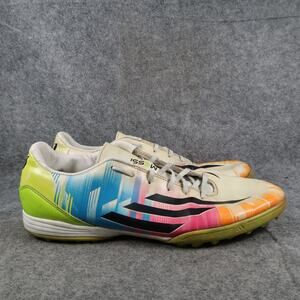 Adidas Shoes Mens 10 Soccer Cleats F10 Messi Football Boot Indoor Multicolor